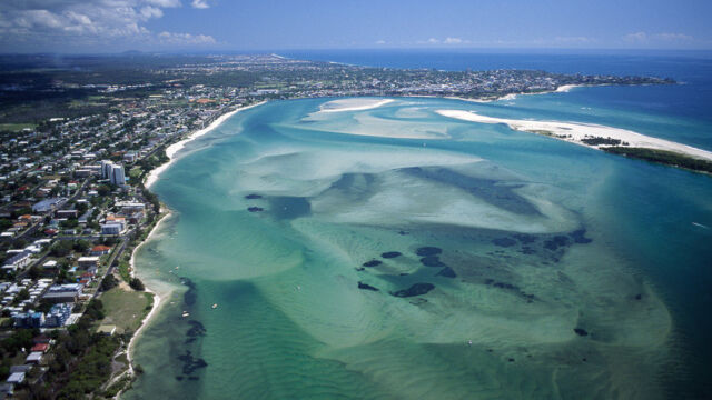 Pumicestone Passage, Caloundra Pumicestone Passage, Caloundra, QLD Australia