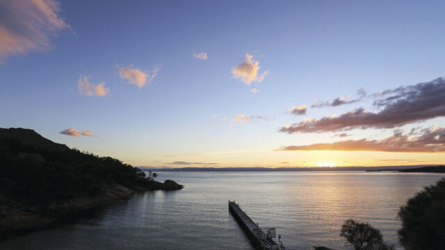 Freycinet Lodge Jetty, Coles Bay Freycinet Lodge Jetty, Coles Bay, TAS Australia