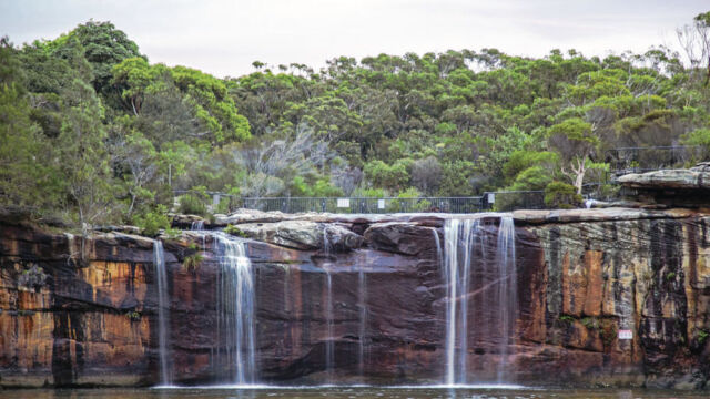 Wattamolla Falls, Royal National Park Wattamolla Falls, Royal National Park, NSW Australia