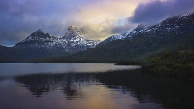 Lake Dove and Cradle Mountain Lake Dove and Cradle Mountain, TAS Australia