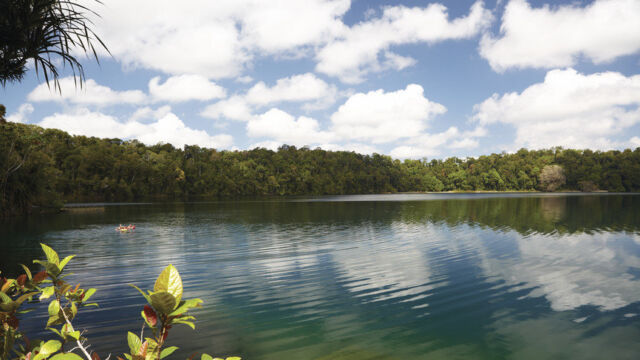 The Savannah Way, Lake Eacham, Atherton Tableland The Savannah Way , Lake Eacham, Atherton Tableland, QLD Australia