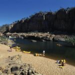 Canoeing, Katherine Gorge, NT Canoeing, Katherine Gorge: Gulf to Gulf; National Parks; Nitmiluk National Park; Australia