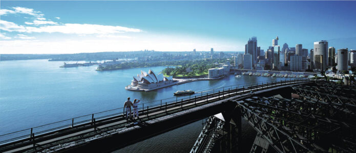 Bridge Climb Bridge Climb, NSW; Sydney; City Skyline;