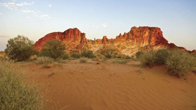 Rainbow Valley, Red Center Rainbow Valley Conservation Reserve, Alice Springs, Australia