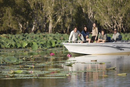 Yellow Water Billabong Yellow Water Billabong, Kakadu National Park; NT Australia
