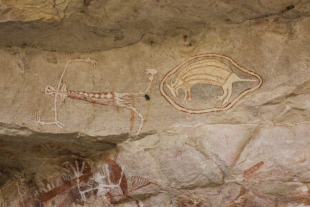 Rock art, Mt Borradaile; Arnhemland Rock art, Mt Borradaile; Arnhemland, NT Australia