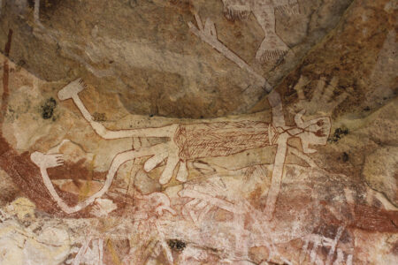Ancient rock art, Mt Borradaile; Arnhem Land Rock art, Mt Borradaile; Arnhemland, NT Australia