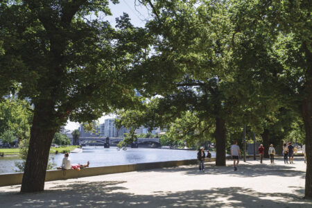 Birrarung Marr Birrarung Marr, Melbourne, Australia