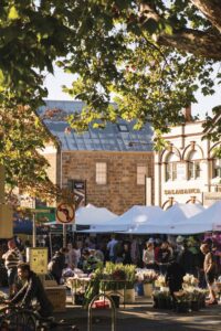 Salamanca Place and Surrounding areas is Tasmania's foremost entertainment hotspot Salamanca Market, Hobart, Australia