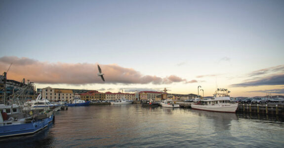 Looking towards The Henry Jones Art Hotel, Looking towards The Henry Jones Art Hotel, Hobart, TAS Australia