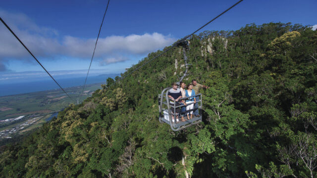 Skyrail Canopy Glider, Barron Gorge National Park Skyrail Canopy Glider, Barron Gorge National Park, QLD Australia