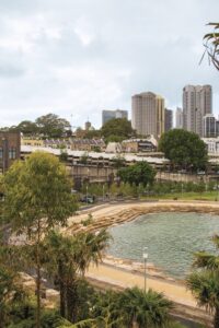 Barangaroo Reserve Barangaroo Reserve, Sydney, NSW, Australia