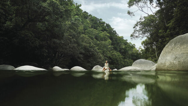 Mossman Gorge, Daintree National Park Mossman Gorge, Daintree National Park, QLD Australia