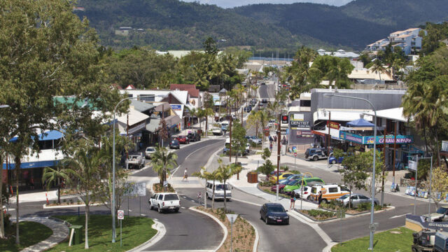 Main Street, Airlie Beach Main Street, Airlie Beach, QLD Australia