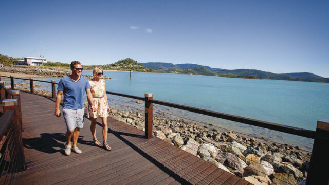 Bicentennial Boardwalk, Airlie Beach Bicentennial Boardwalk, Airlie Beach, QLD Australia