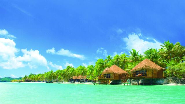 Aitutaki Island Resort overwater bungalow Aitutaki Island Resort Over Water Bungalow
