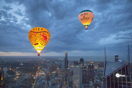 Hot Air Ballooning Over Melbourne Global Ballooning Hot Air Ballooning Over Melbourne
