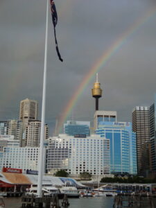 Rainbow over Sydney Rainbow over Sydney, Australia