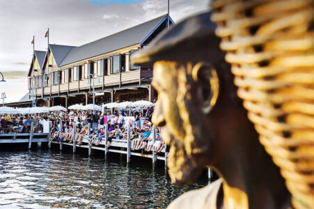 Fremantle's Fishing Boat Harbour near Perth Fremantle's Fishing Boat Harbour near Perth, Western Australia