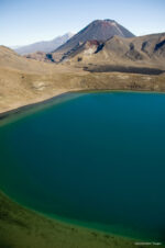 The Blue Lake, Tongariro National Park The Blue Lake, Tongariro National Park