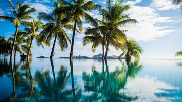 Infinity Pool, Tokoriki Resort Infinity Pool, Tokoriki Resort, Mamanucas Islands, Fiji