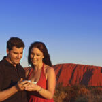 Uluru (formerly known as Ayers Rock), Northern Territory Uluru selfie