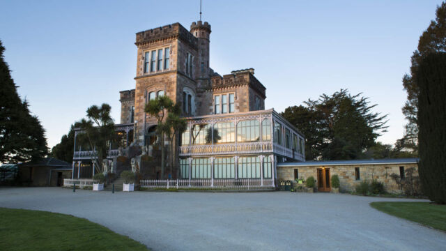Otago Peninsula, Dunedin, South Island Larnach Castle