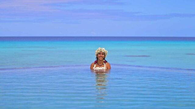 Infinity Pool Hotel Kia Ora Infinity Pool Hotel Kia Ora