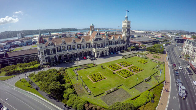Dunedin, South Island Dunedin Railway Station