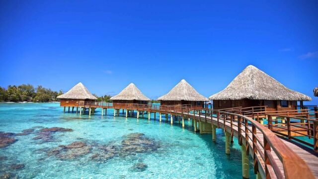 Overwater bungalows Hotel Kia Ora Overwater bungalows Hotel Kia Ora