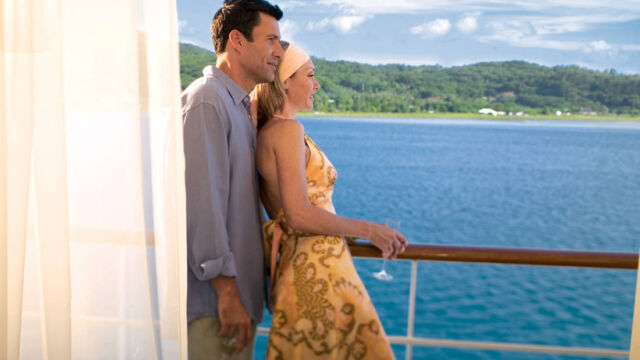 Many of the Ocean View Cabins have balconies Paul Gauguin