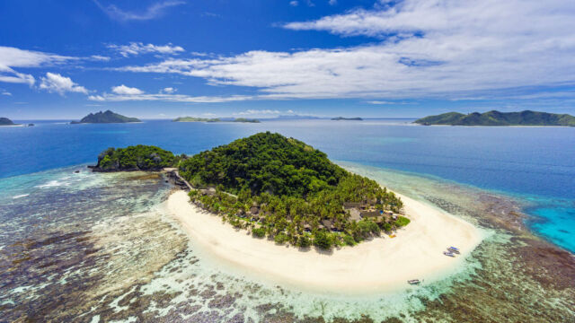 Aerial Matamanoa Island Resort Aerial Matamanoa Island Resort