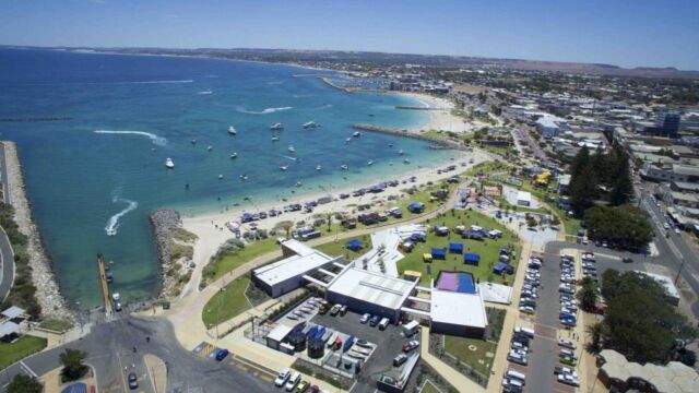 Aerial of Geraldton Aerial of Geraldton Australia