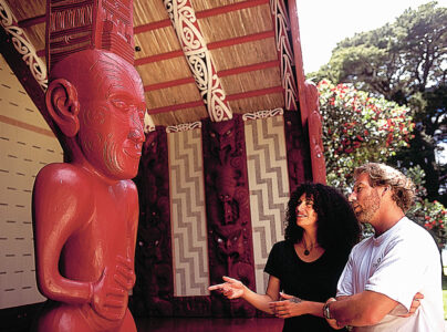 Waitangi Treaty Grounds, Paihia, North Island Meeting House