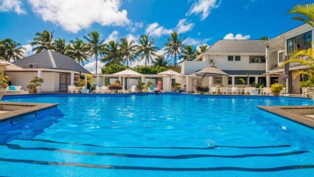 Large pool Muri Beach Club Rarotonga Muri Beach Club Rarotonga