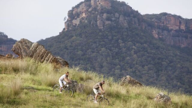 Mountain Biking Blue Mountains Emirates One and Only Wolgan Valley Blue Mountains