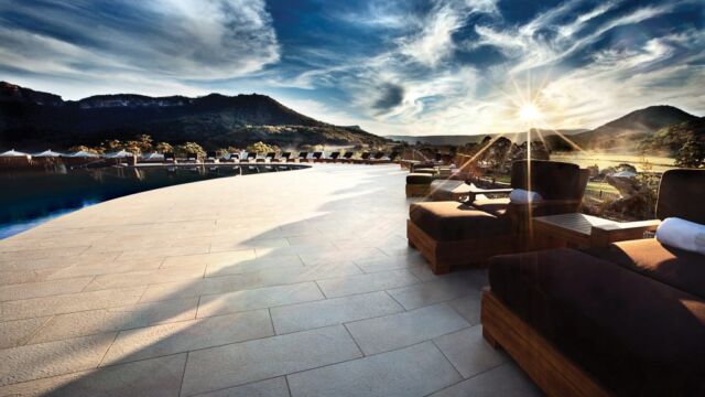 Swimming Pool Emirates One and Only Wolgan Valley Blue Mountains