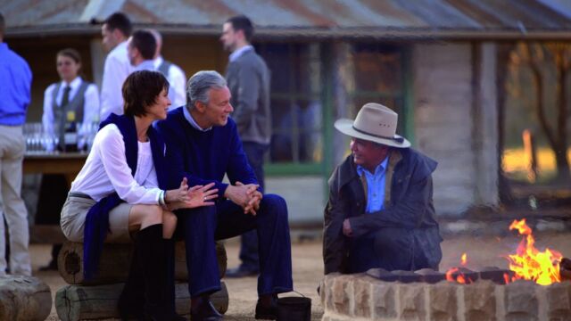 Homestead Campfire Emirates One and Only Wolgan Valley Blue Mountains