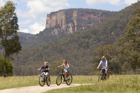 Mountain Biking Emirates One and Only Wolgan Valley Blue Mountains