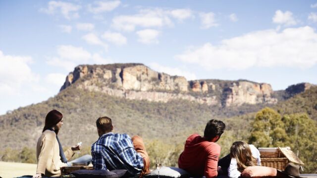 Picnic Emirates One and Only Wolgan Valley Blue Mountains