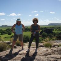 Venture North Guests at Ubirr Rock